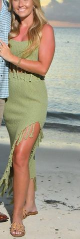 Two Piece Fringe Crochet set Photo 0