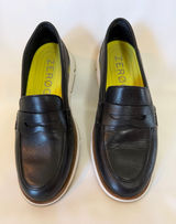 Cole Haan 4.ZER0GRAND Black Leather Penny Loafers Shoes Women Sz 7 EUC Photo 0