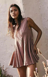Free‎ People Just For You Playsuit in Elderberry Tea Sz S Photo 0