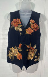 Vintage 1980s Women’s Painted Vest No Size EUC Photo 0
