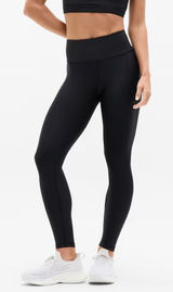 Athleta NWT Interval Tight Compression Legging in Black Size Small Photo 0