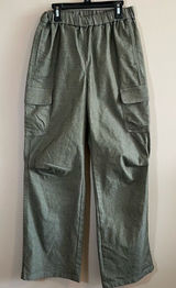 ✨ Sincerely Jules Women’s Green Cargo‎ Pants Small Photo 0