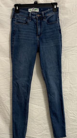 Hollister Dark Blue Skinny Jeans Photo 0