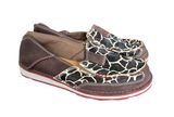Ariat Cruiser Slip On Shoes Cow Animal Print Brown Womens 7 Western Southwestern Photo 0