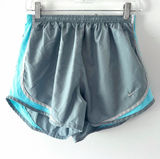 Nike Tempo Shorts Light Gray and Teal Photo 0