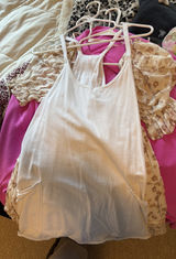 White FP Hot Shot Movement Mini Dress Photo 0