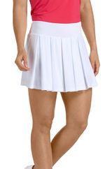 SWINGDISH Heat Valentina Pleated Skort White Size L NEW Photo 0