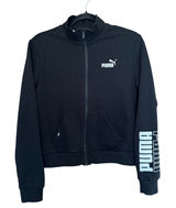 Sporty Puma Full Zip Track Jacket Womens L Graphic Athletic‎ Running Outdoor Photo 0