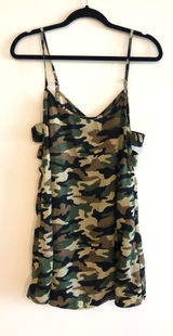 Trixxi Camo Slip Dress Size S Photo 0