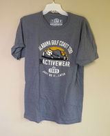 The Duck Co Alabama Gulf Coast Zoo Sloth Inactivewear Graphic T-Shirt Gray M Photo 0