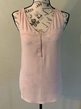 Express zipper-trimmed dressy tank Photo 0