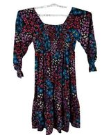 Terra & Sky Women's Floral Print Dress 1X (16W-18W) 100% Cotton Made In China Photo 0