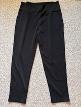Angels Skinny Pants Women XL Black Pocket high Rise leggings 28 inseam business Photo 0