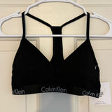 NWT Calvin Klein Black Bralette Photo 0