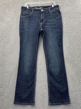 Wrangler Mae Bootcut Jeans Mid Rise Cotton Blend Western Rodeo Cowgirl 13 x 33.5 Photo 0