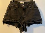 Black Curve Love Jean Shorts Photo 0