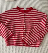 Striped Button Up Sweater Photo 0