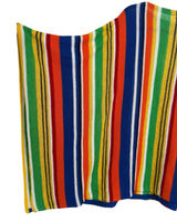 Lauren Ralph Lauren Womens Rainbow Stripe Linen Cotton Poncho Sweater Size‎ S/M Photo 0