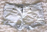 Low Rise Jean Shorts  Photo 0