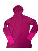 Arc'teryx Women's Fuchsia RHO Hoody Active Outdoor Hiking Camping Photo 0