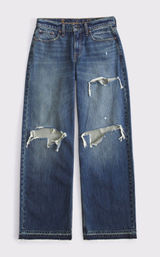 Curve Love Low Rise Ultra Loose Jeans Photo 0