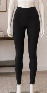 Uniqlo Womens Leggings Heattech Ultra Warm Thermal Base Layer Black XS Photo 0