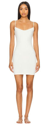 Free People Seamless Mini Slip in Ivory X-Small/Small New Womens Stretchy Photo 0