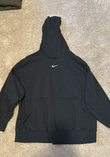 Nike Sweatshirt Hoodie Black Photo 0