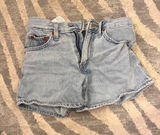 Women’s light blue 80s mom jean shorts 23 Photo 0