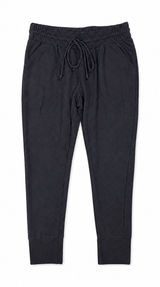 FP Movement Jogger Sweatpants Womens L Black Drawstring Pocket Lounge Athleisure Photo 0