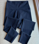 NWOT Offline by Aerie Navy 7/8 Hi-Rise Leggings size S Photo 0