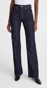 NWT Madewell Women’s Petite Vintage Flare Jean Rinse Wash Rigid Size 26P Photo 0