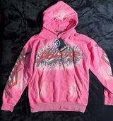 Pink Hellstar Brainwashed without brain hoodie Size M Photo 0