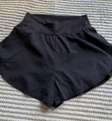 All in motion flowy cute athletic shorts in black Photo 0