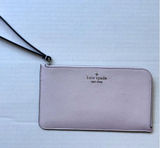 Kate Spade Lucy Medium L-Zip Wristlet - OS - Pastel Lavender Photo 0