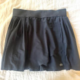 Alo Yoga Skirt Black Pleated Photo 0