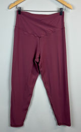 Offline By Aerie‎ Real Me 7/8 Hi-Rise Crossover Leggings Womens XL Mauve Yoga Photo 0
