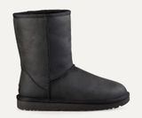 Ugg Classic Short Ii Boot Black Sheepskin Wool Suede Women Us 6 /Uk 4.5 /Eur 37 Photo 0
