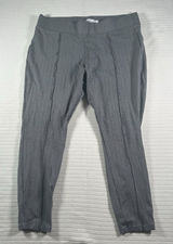 Old Navy Stevie High Rise Pants Women’s XL Stretch Slim Ankle Gray Photo 0