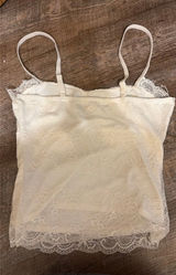 madden girl white lace tank top Photo 0