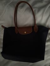 Longchamp Tote Bag Large Blue Photo 0