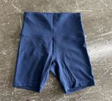 Align™ High-Rise Short 6" in True Navy Photo 0