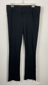 Alice + Olivia Black Trouser Pants Womens Size 10 Photo 0