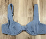 Abercrombie and Fitch Glitter Metallic Swim Bikini Top Women’s Small Photo 0