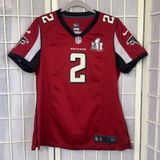 Atlanta Falcons Matt Ryan #2 Super Bowl LI NFL Football Nike Red Jersey Sz Large Photo 0