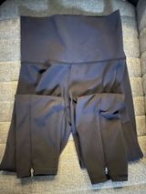 Spyder Active Black Leggings With Ankle Zip Photo 0