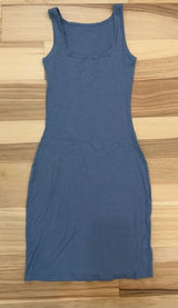 Pumiey blue ribbed bodycon dress Size S #bodycon Photo 0