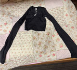 Lululemon Black Swiftly Tech Long Sleeve 2.0 cropped Photo 0