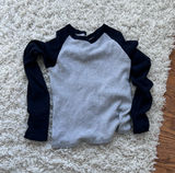 Black and gray Brandy long sleeve  Photo 0