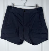Athleta Women's Black Cargo Performance Hiking Shorts Photo 0